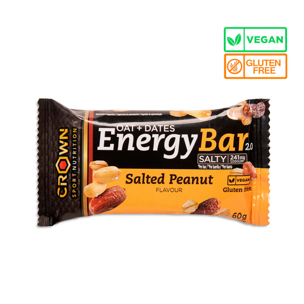 BARRITA ENERGÉTICA CROWN ENERGY BAR 2.0 - Cacahuete Salado