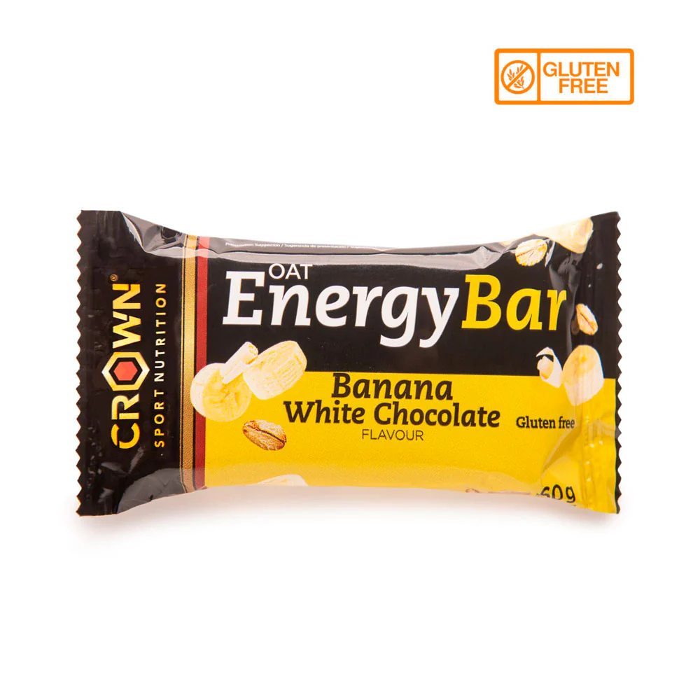 BARRITA ENERGÉTICA CROWN ENERGY BAR - Banana y Chocolate Blanco