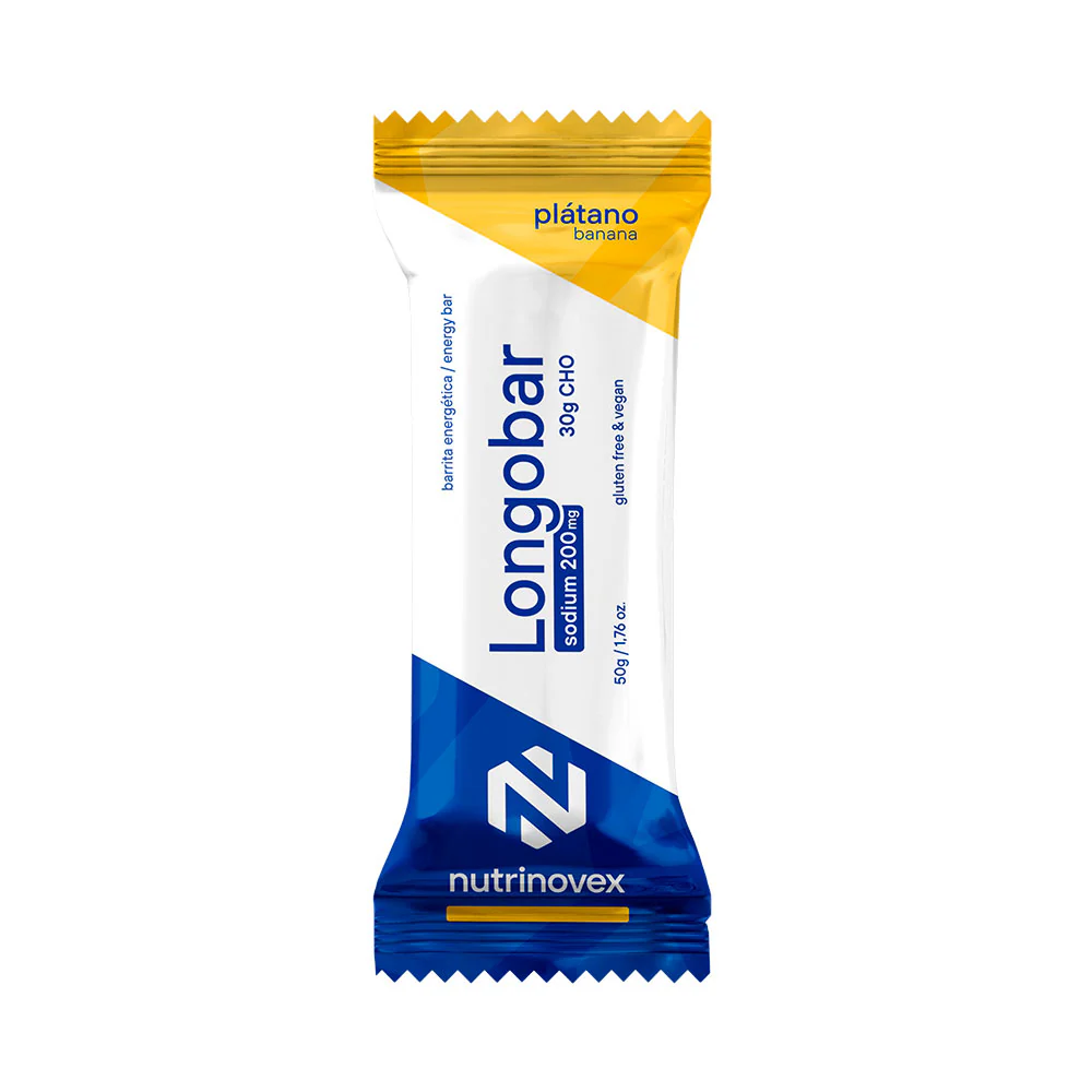 BARRITA ENERGÉTICA NUTRINOVEX LONGOBAR - Plátano