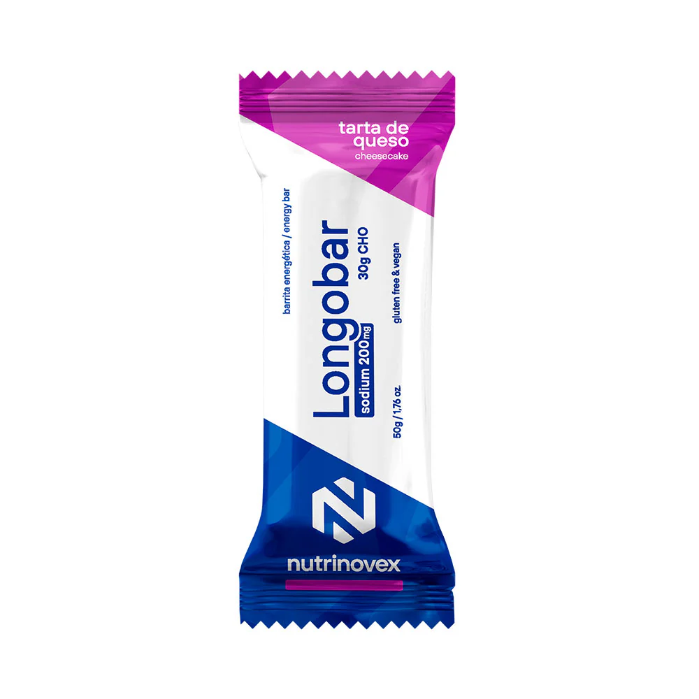 BARRITA ENERGÉTICA NUTRINOVEX LONGOBAR - Tarta de queso