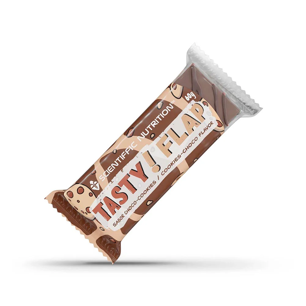 BARRITA FLAPJACK SCIENTIFFIC NUTRITION TASTY FLAP - Choco Cookies