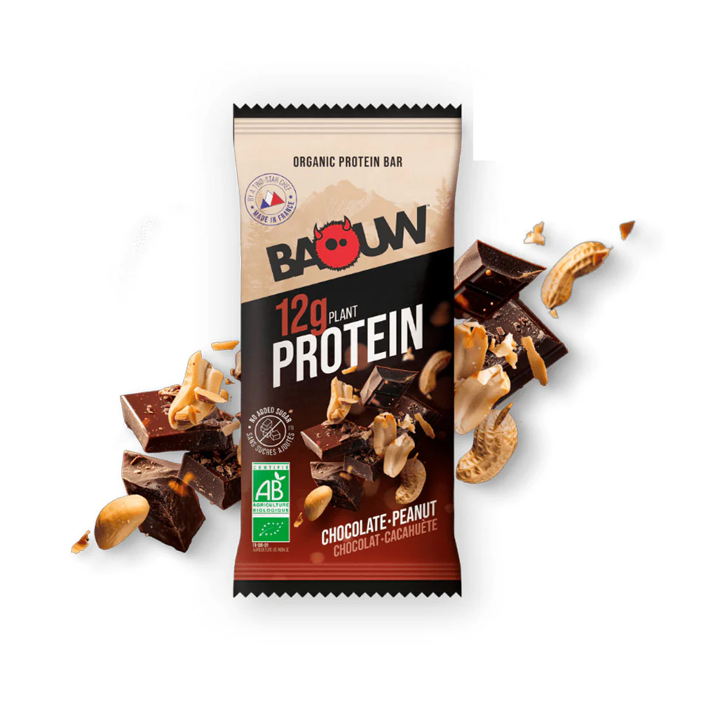 BARRITA PROTEICA BAOUW - Chocolate y Cacahuete