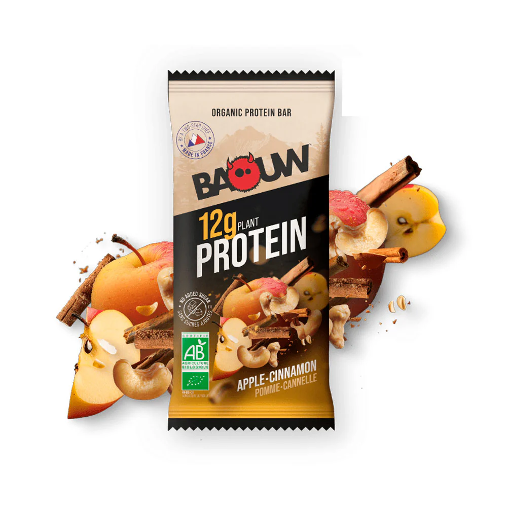 BARRITA PROTEICA BAOUW - Manzana y Canela