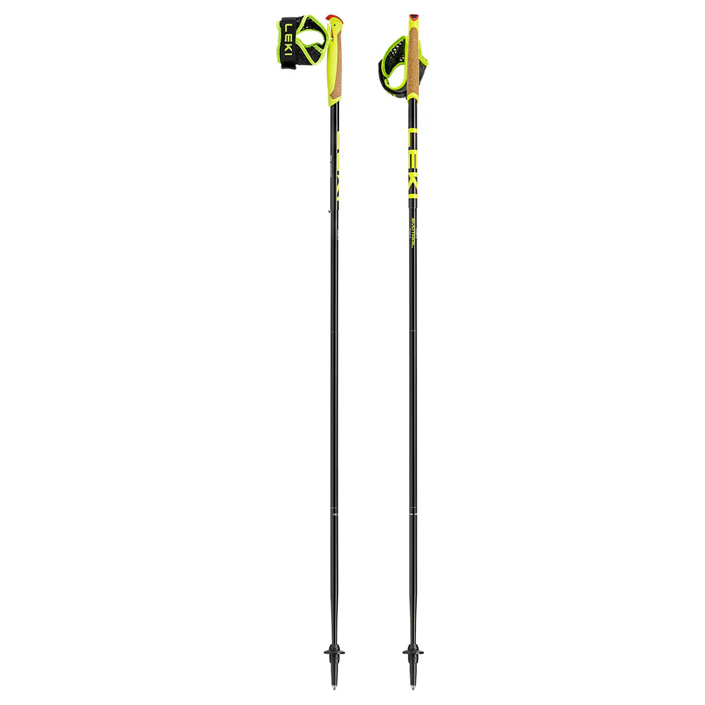 BASTONES LEKI EVOTRAIL FX.ONE TA - Black / Dark Anthracite / Neon Yellow