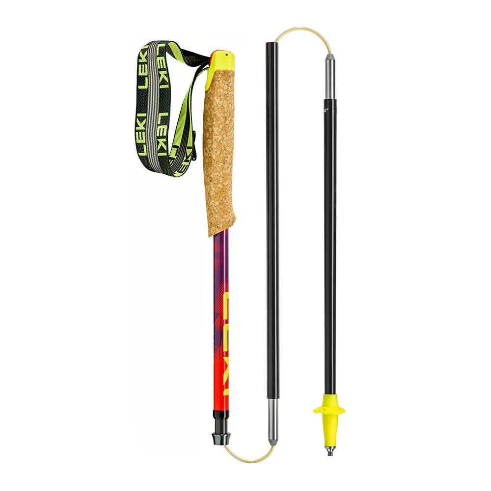 BASTONES LEKI NEOTRAIL PRO FX.ONE SUPERLITE - Bright Red / Violet / Neon Yellow - Image 2