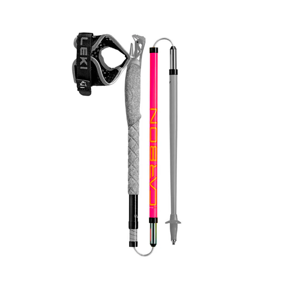 BASTONES LEKI TRAMO CENTRAL - 110-115CMS ROSA ULTRATRAIL FX.ONE