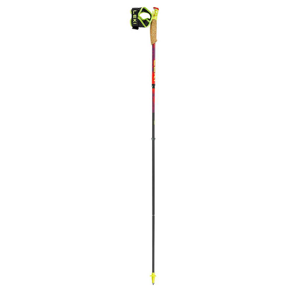 BASTONES LEKI ULTRATRAIL FX.ONE SUPERLITE - Bright Red / Violet / Neon Yellow - Image 2