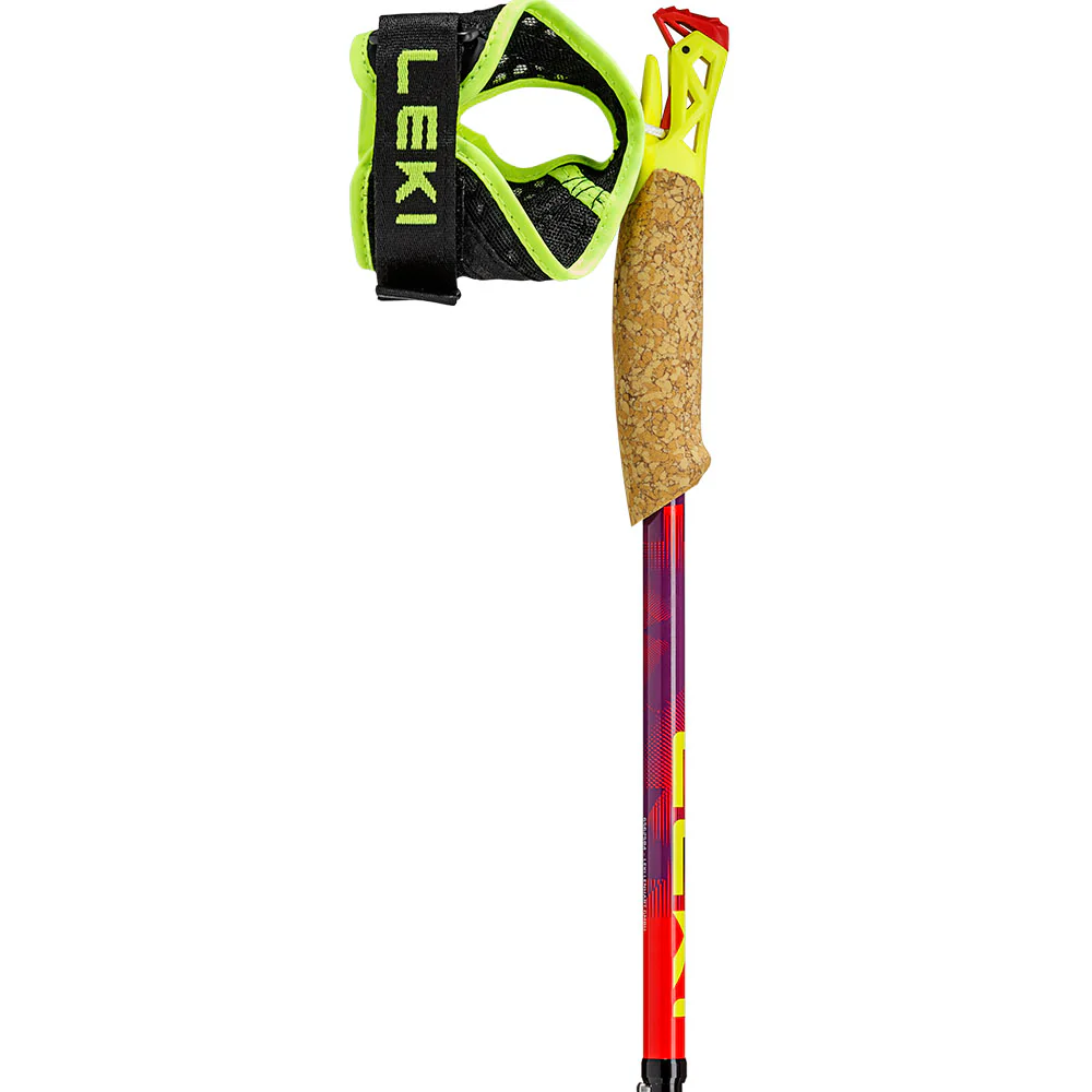 BASTONES LEKI ULTRATRAIL FX.ONE SUPERLITE - Bright Red / Violet / Neon Yellow - Image 5