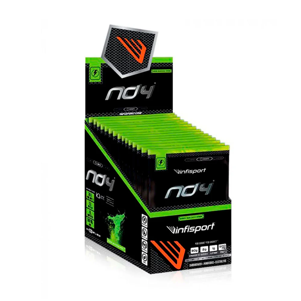 BEBIDA ENERGÉTICA INFISPORT ND4 - Manzana Verde - Image 2