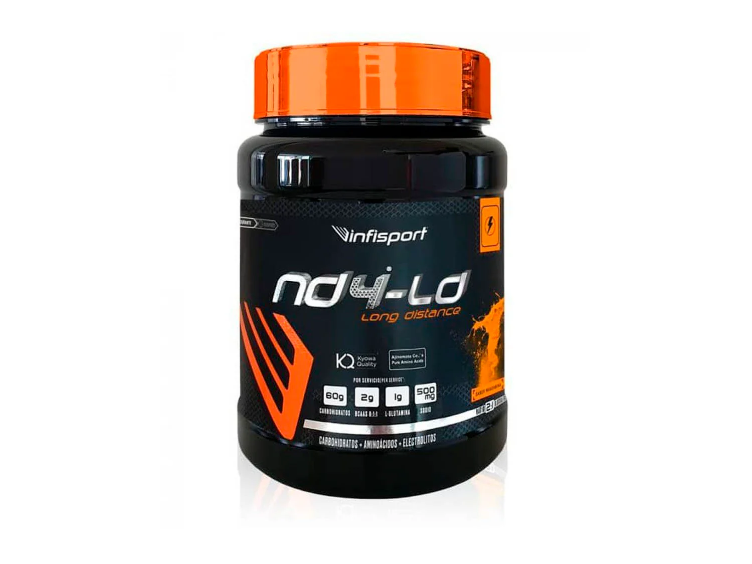 BEBIDA ENERGÉTICA INFISPORT ND4 LONG DISTANCE - Naranja