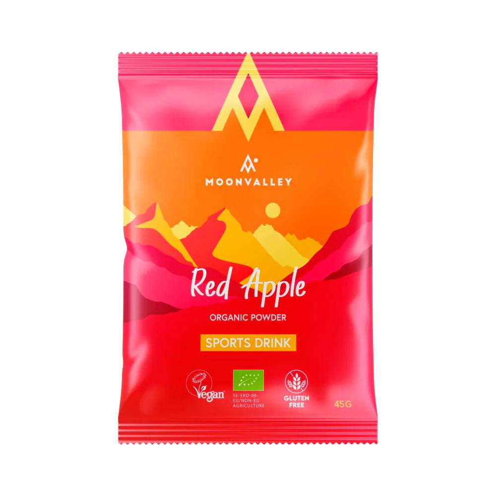 BEBIDA ENERGÉTICA VEGANA MOONVALLEY - Manzana roja