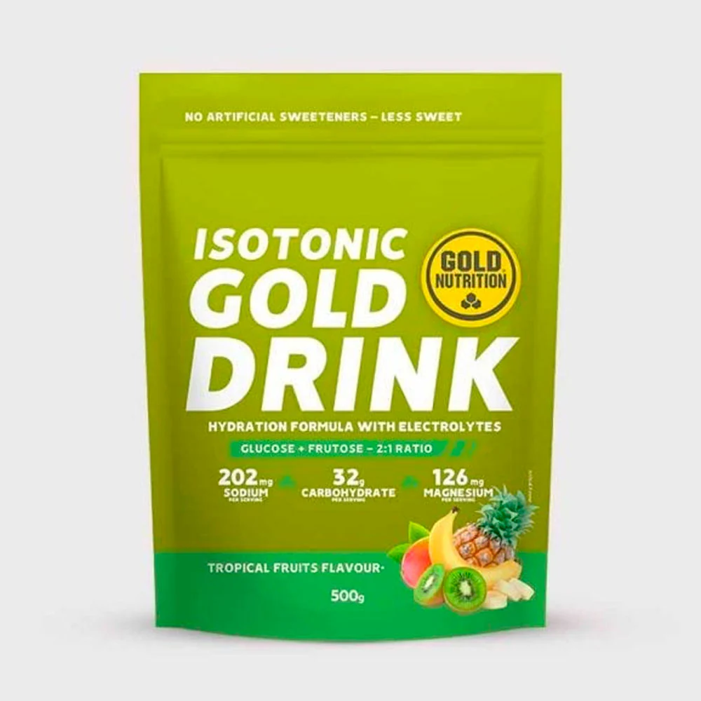 BEBIDA ISOTÓNICA GOLD NUTRITION GOLD DRINK - Frutos Tropicales