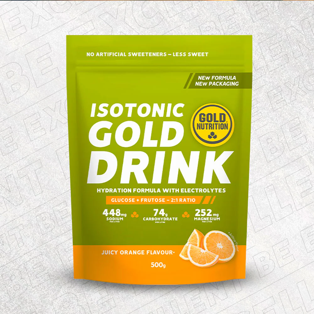 BEBIDA ISOTÓNICA GOLD NUTRITION GOLD DRINK - Naranja