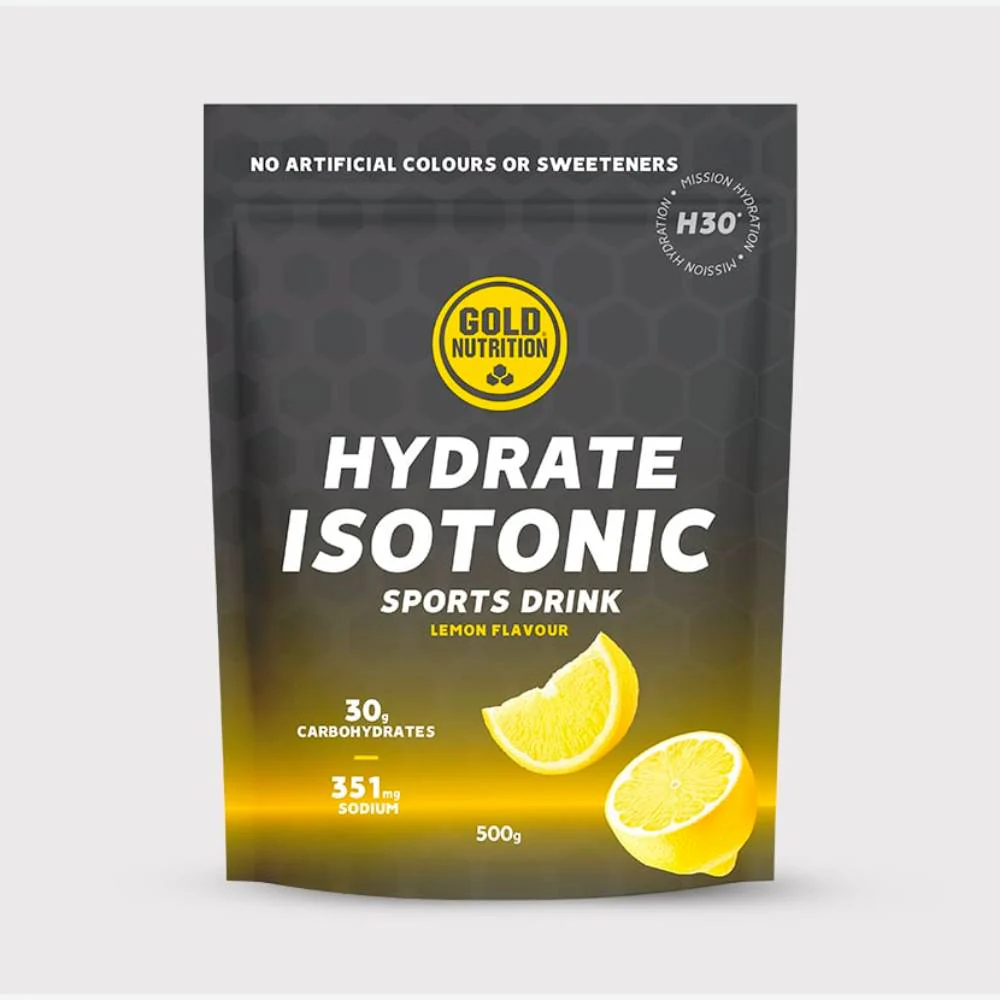 BEBIDA ISOTÓNICA GOLD NUTRITION HYDRATE H30- Limón