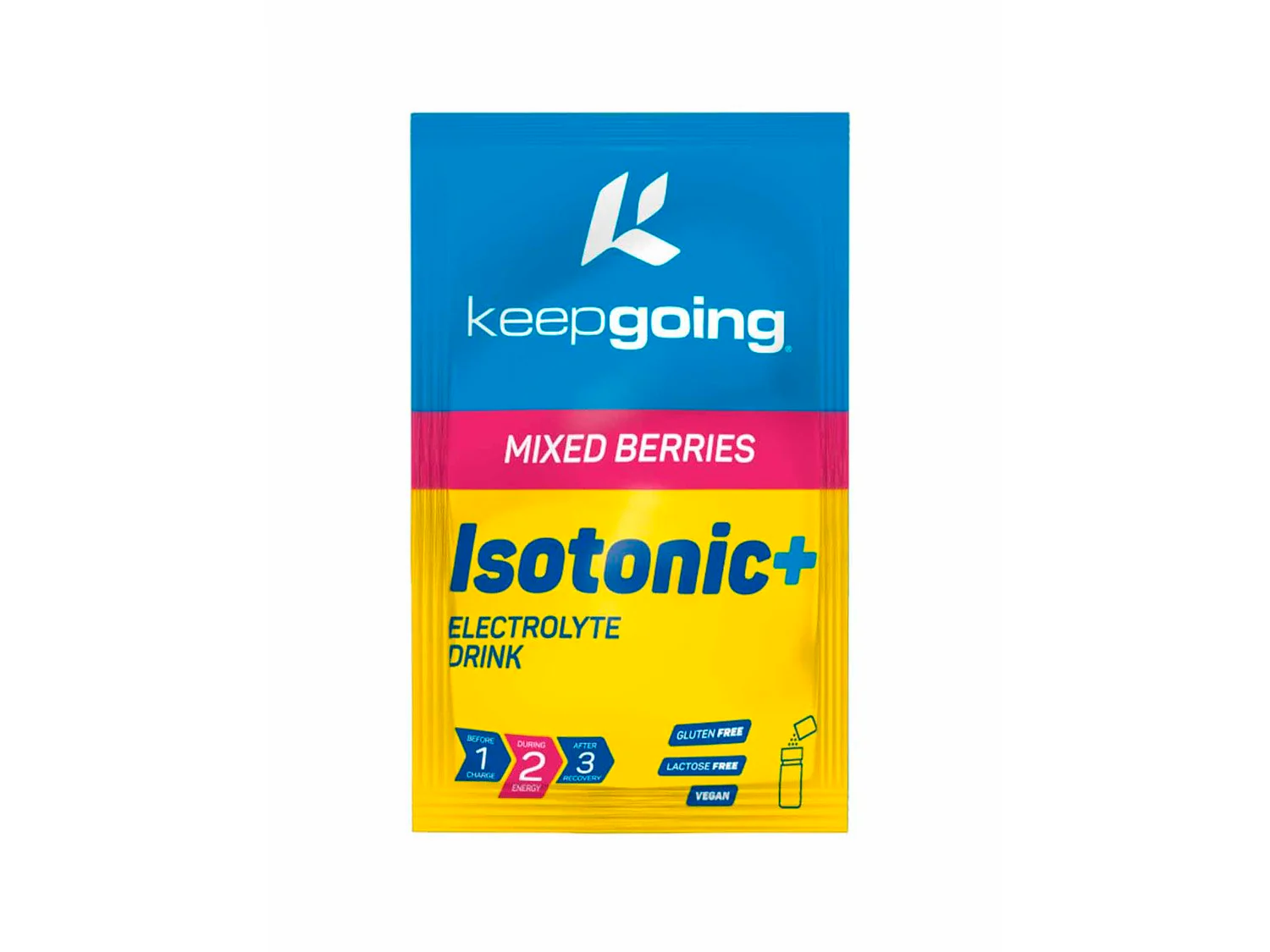 BEBIDA ISOTÓNICA KEEPGOING ISOTONIC + - Frutos Rojos - Image 2