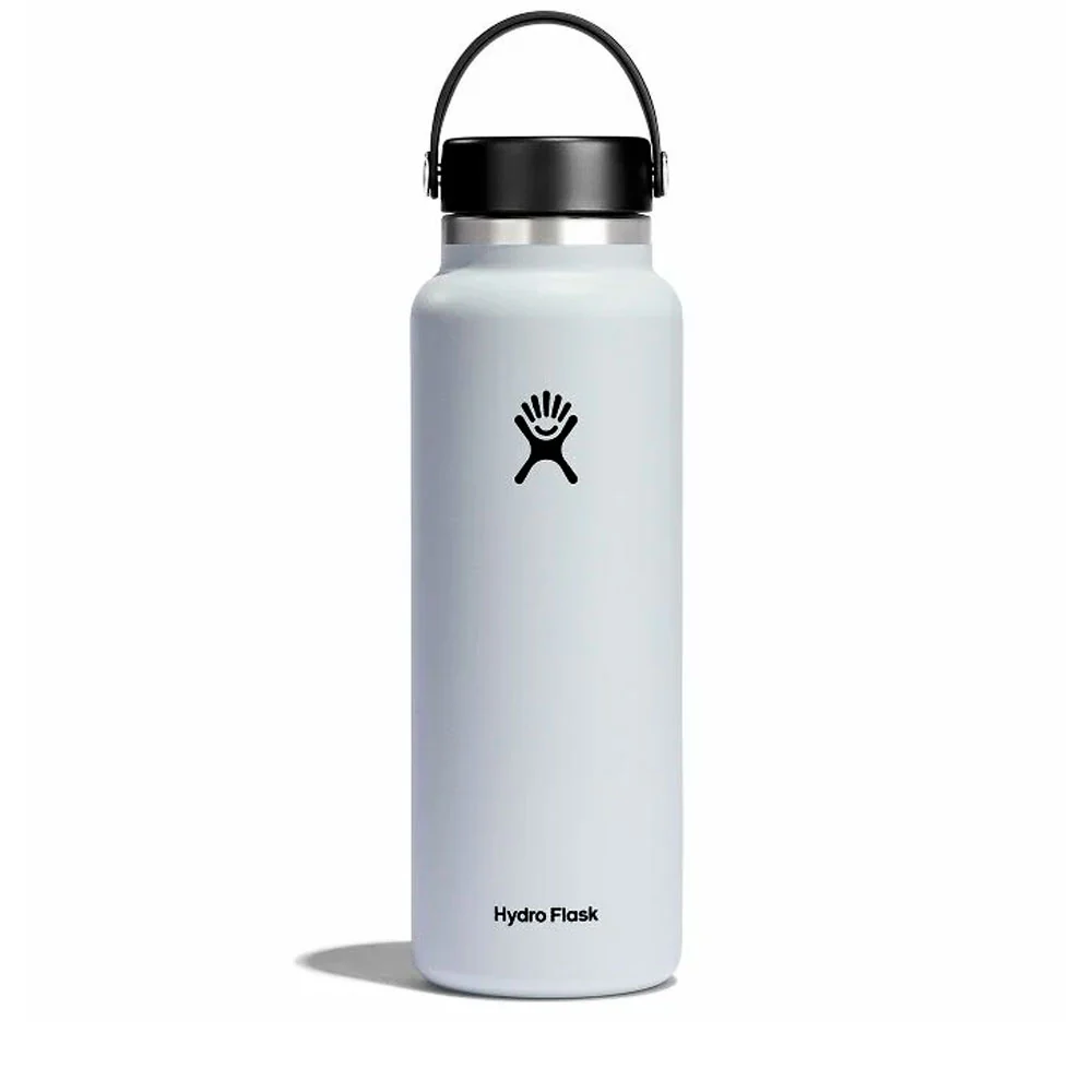 BOTELLA ISOTÉRMICA HYDRO FLASK 1,2L BOQUILLA ANCHA - Blanco