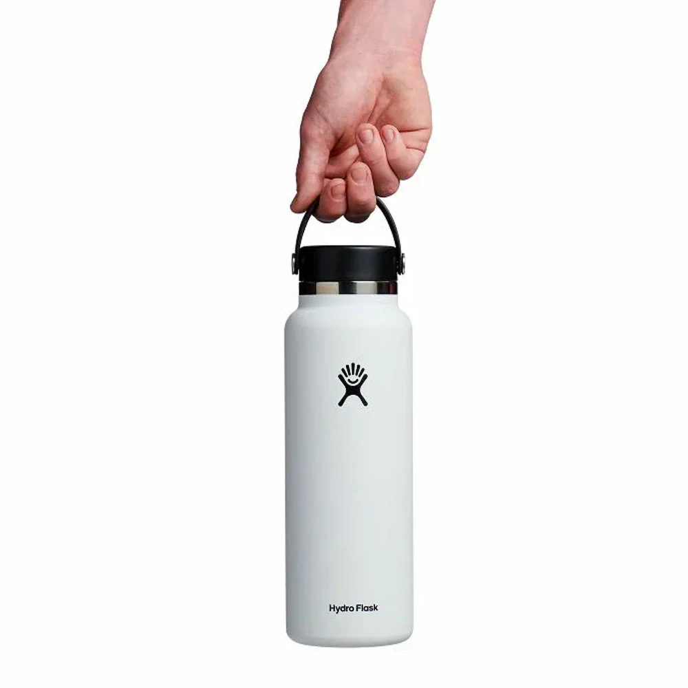 BOTELLA ISOTÉRMICA HYDRO FLASK 1,2L BOQUILLA ANCHA - Blanco - Image 2