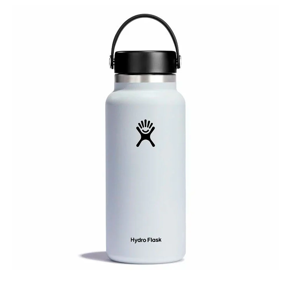 BOTELLA ISOTÉRMICA HYDRO FLASK 950ml BOQUILLA ANCHA - Blanco