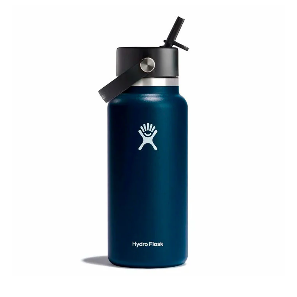 BOTELLA ISOTÉRMICA HYDRO FLASK 950ml CON PAJITA FLEXIBLE - Indigo