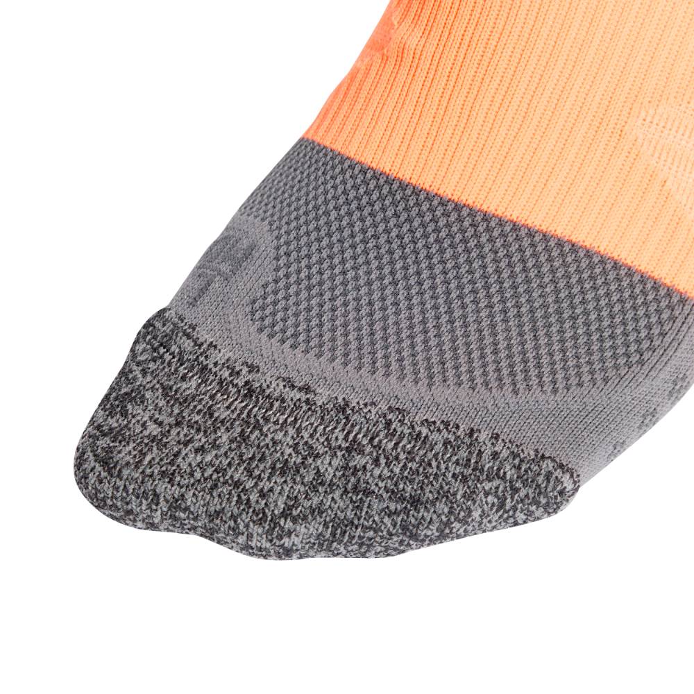 CALCETINES ADIDAS RUNXBOOST - Grey Four / Grey Six / Lucid Orange - Image 3