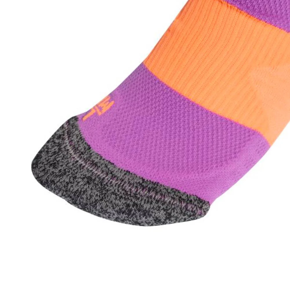CALCETINES ADIDAS RUNXBOOST - Purple Burst / Lucid Orange / White - Image 3