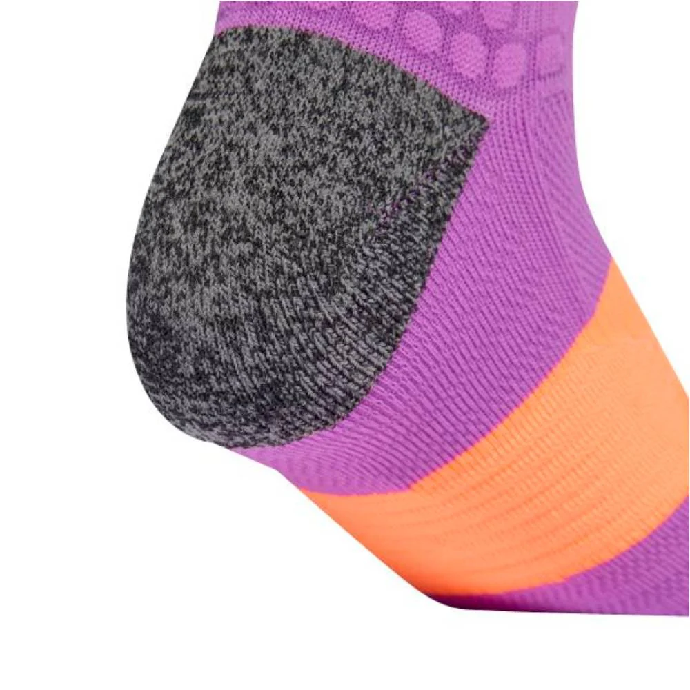CALCETINES ADIDAS RUNXBOOST - Purple Burst / Lucid Orange / White - Image 4