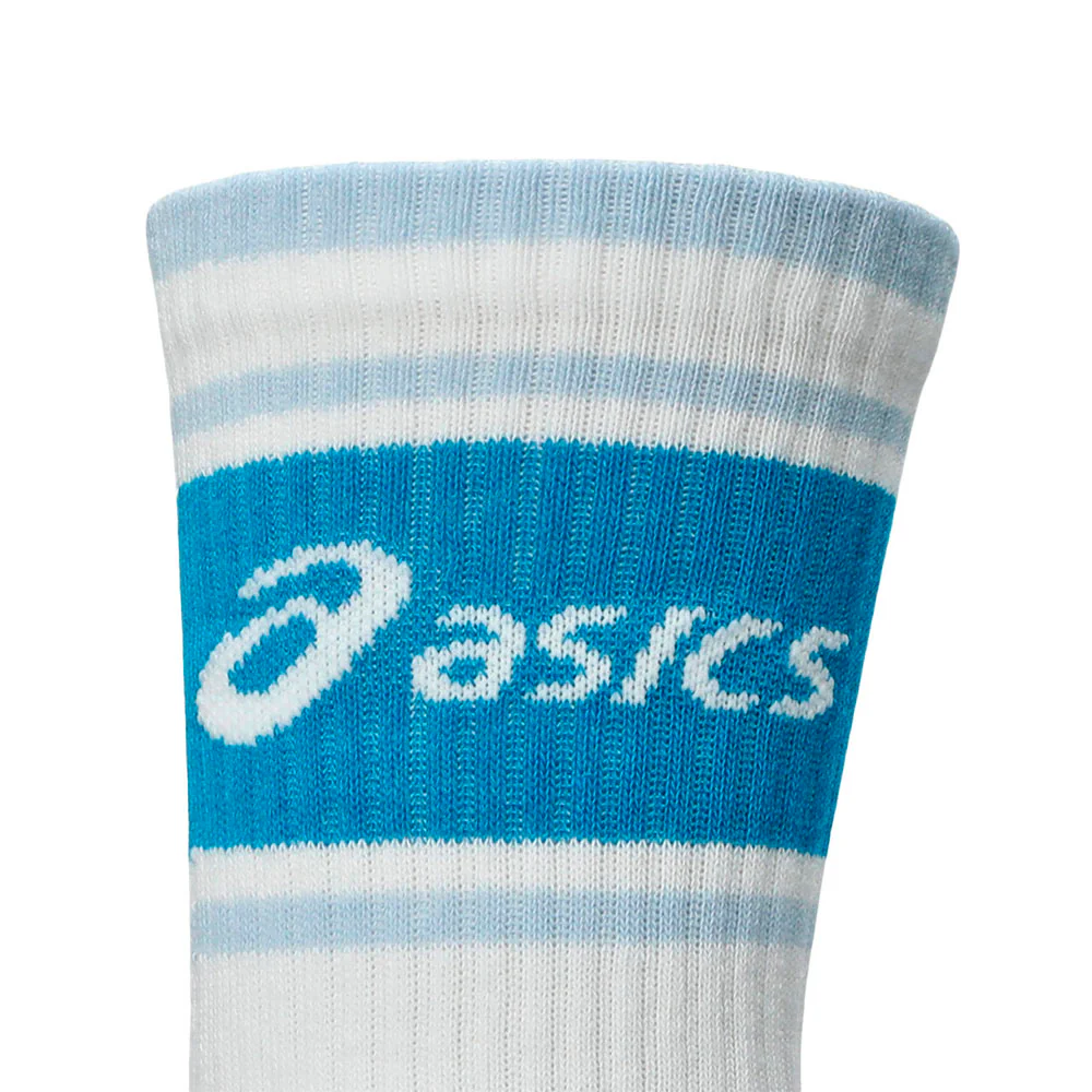 CALCETINES ASICS LOGO CREW (PACK 3 CALCETINES) - Illuminate Green / Aegean Blue / Bluebell - Image 2