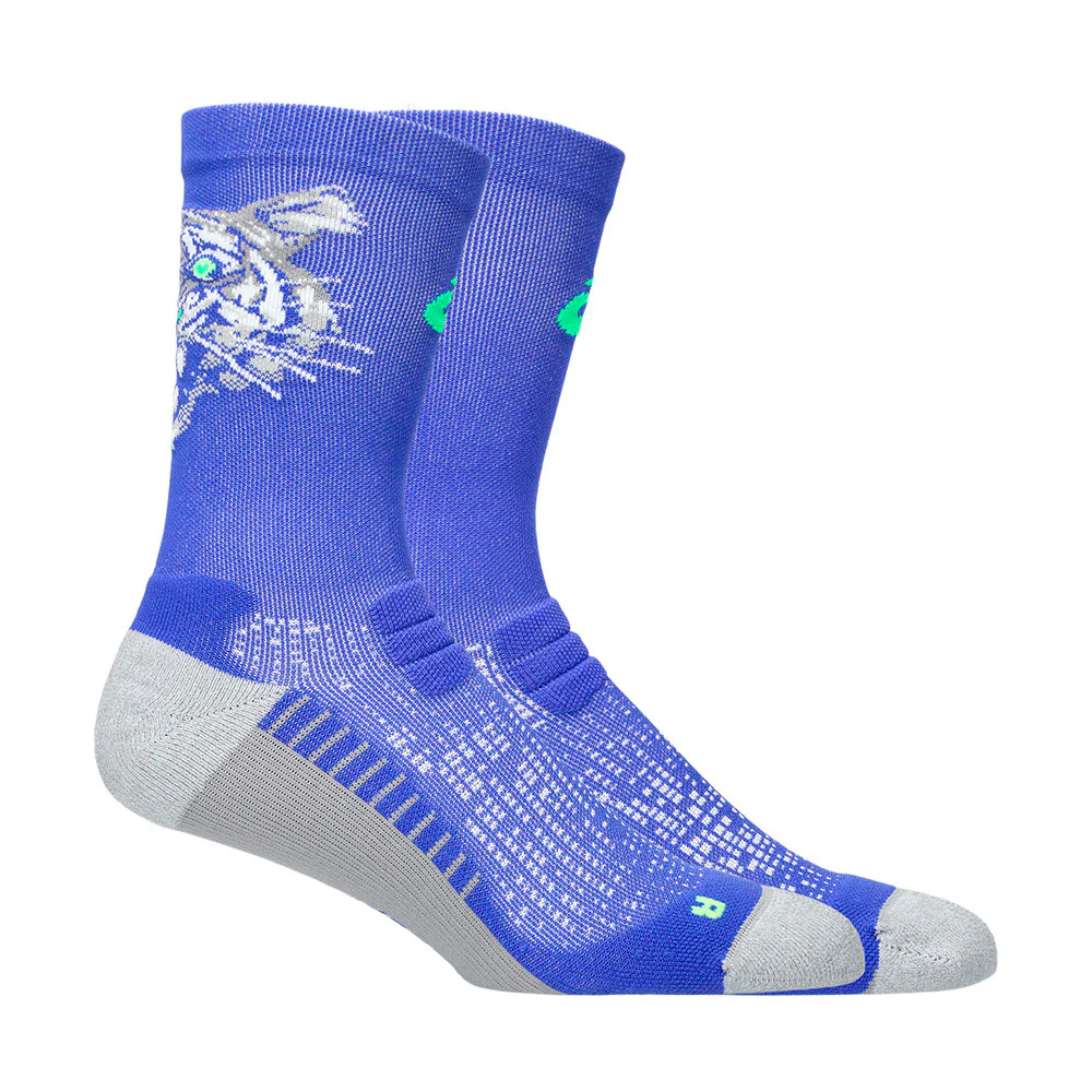 CALCETINES ASICS PERFORMANCE RUN CREW - Cobalt Burst / Vital Green