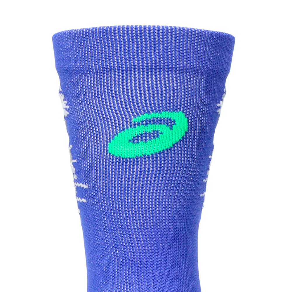 CALCETINES ASICS PERFORMANCE RUN CREW - Cobalt Burst / Vital Green - Image 3