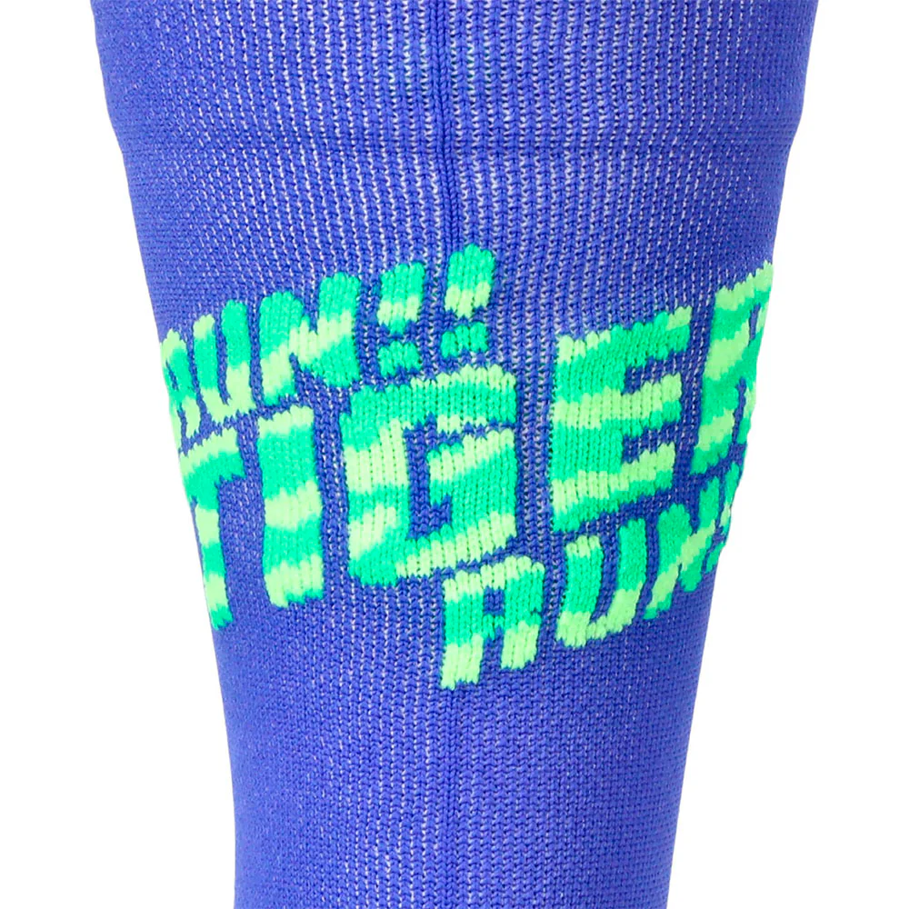 CALCETINES ASICS PERFORMANCE RUN CREW - Cobalt Burst / Vital Green - Image 4