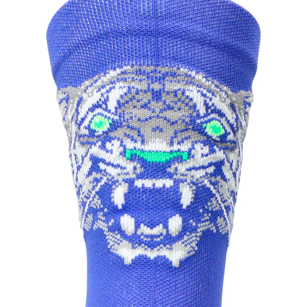 CALCETINES ASICS PERFORMANCE RUN CREW - Cobalt Burst / Vital Green - Image 5