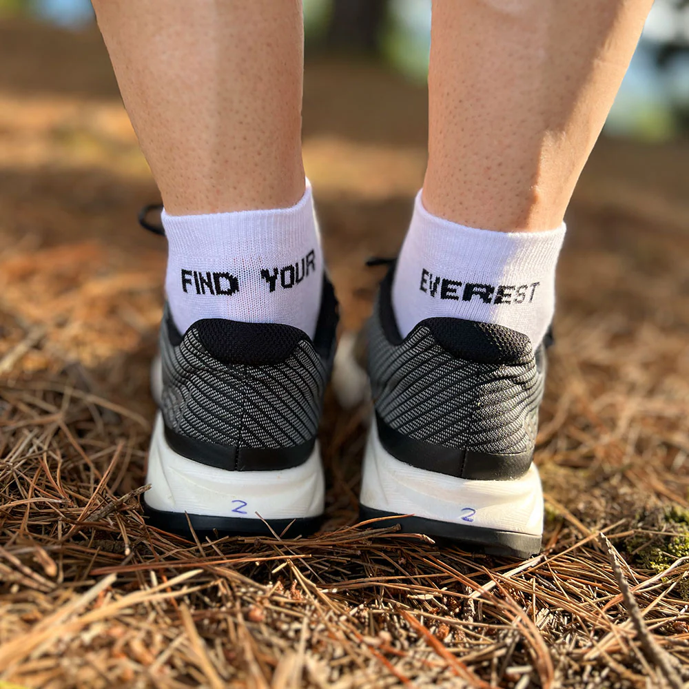 CALCETINES CASUAL FIND YOUR EVEREST SHORT CUT - Black & White - Image 8