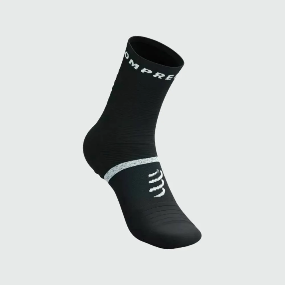 CALCETINES COMPRESSPORT PRO MARATHON V2.0 - Black / White - Image 2