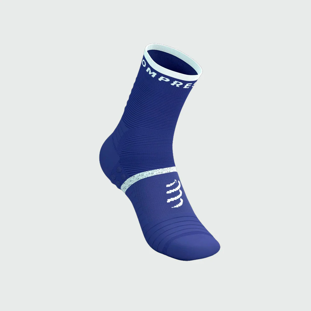 CALCETINES COMPRESSPORT PRO MARATHON V2.0 - Orient Blue / Star White - Image 2