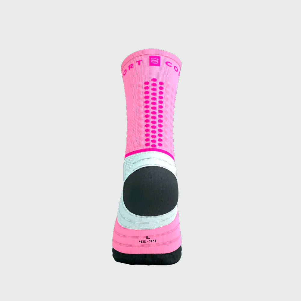 CALCETINES COMPRESSPORT ULTRA TRAIL V2.0 - Begonia / Neon Pink - Image 4