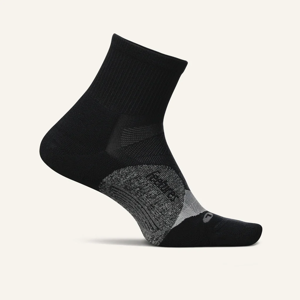 CALCETINES FEETURES ELITE LIGHT CUSHION QUARTER - Black - Image 2