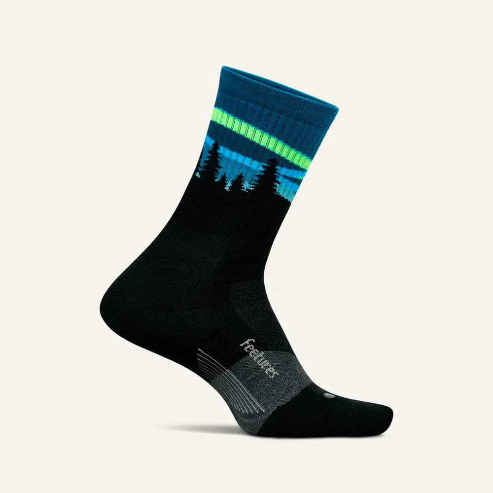 CALCETINES FEETURES TRAIL MAX CUSHION MINI CREW - Blue Aurora - Image 2