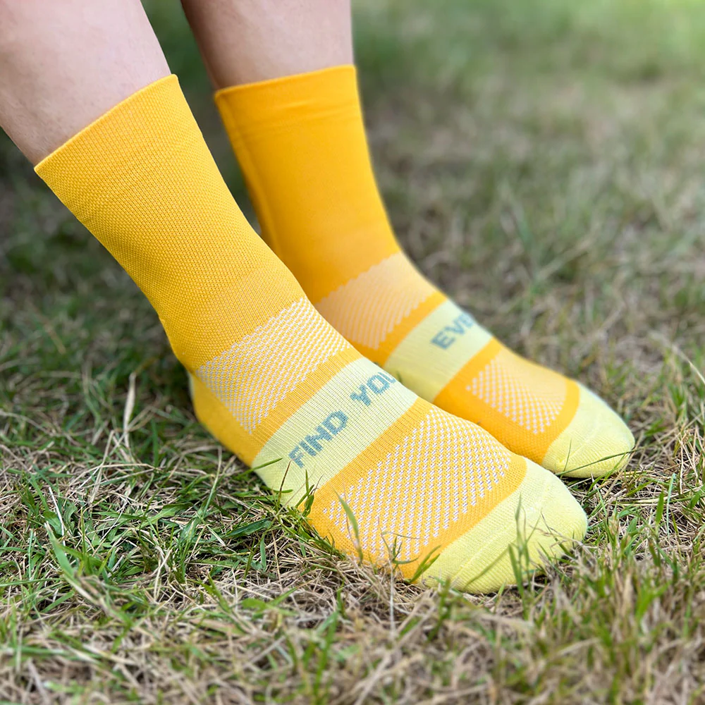 CALCETINES FIND YOUR EVEREST MEDIUM CUT - Dandelion - Image 6
