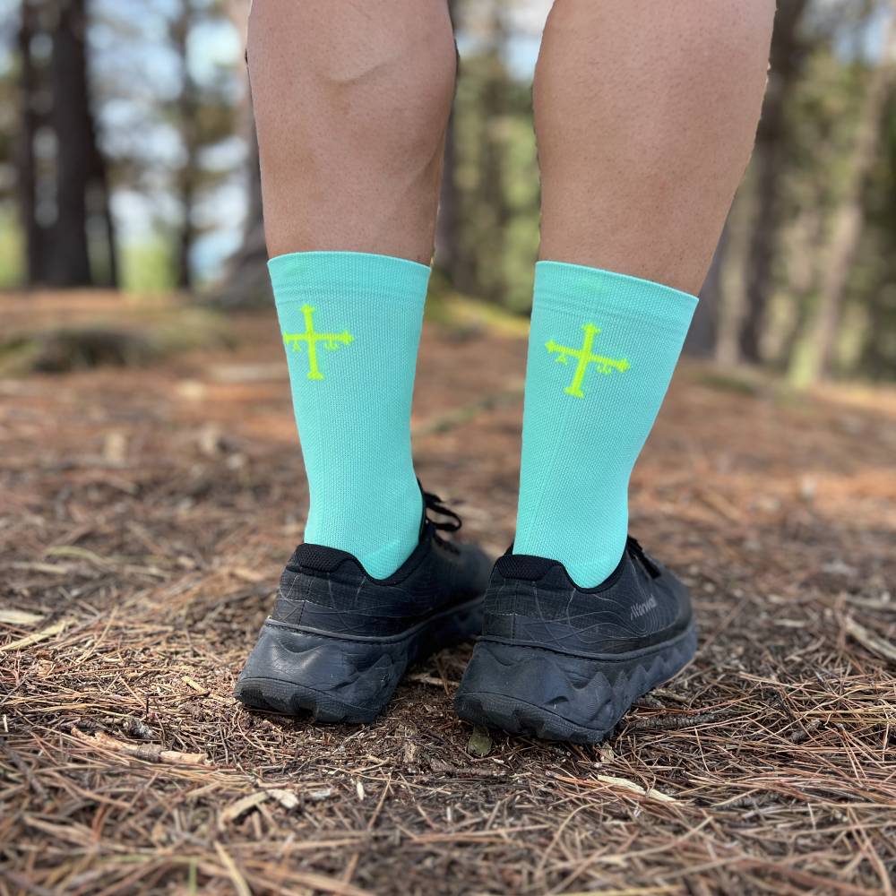 CALCETINES FIND YOUR EVEREST LONG CUT ASTURIAS - Mint