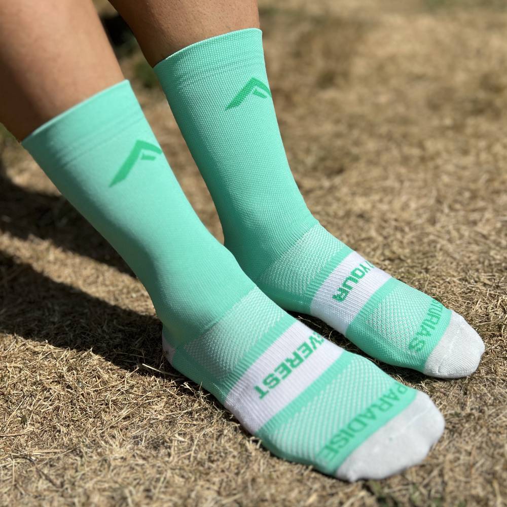 CALCETINES FIND YOUR EVEREST LONG CUT ASTURIAS - Mint - Image 4