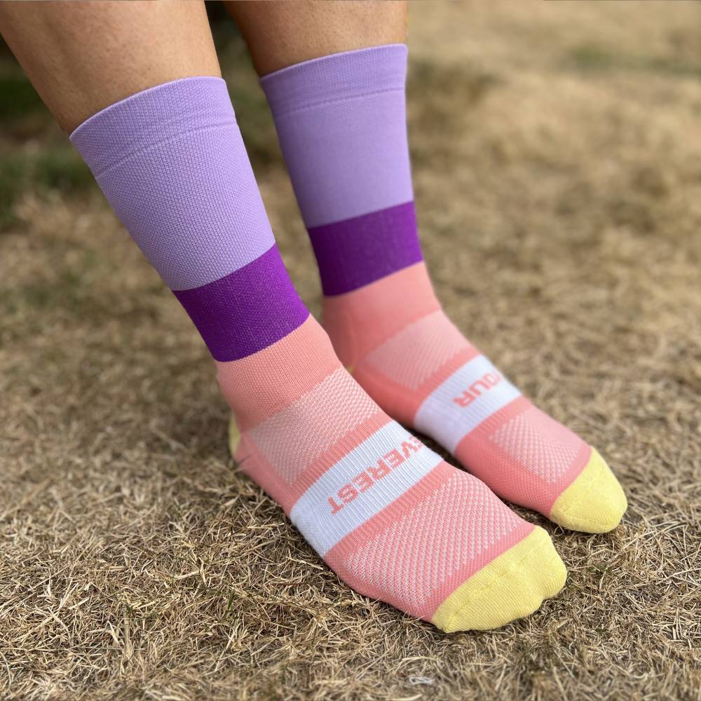 CALCETINES FIND YOUR EVEREST LONG CUT - Aurora Shade - Image 4