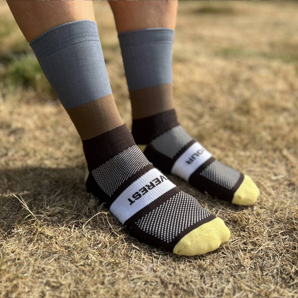 CALCETINES FIND YOUR EVEREST LONG CUT - Dull Gold - Image 5