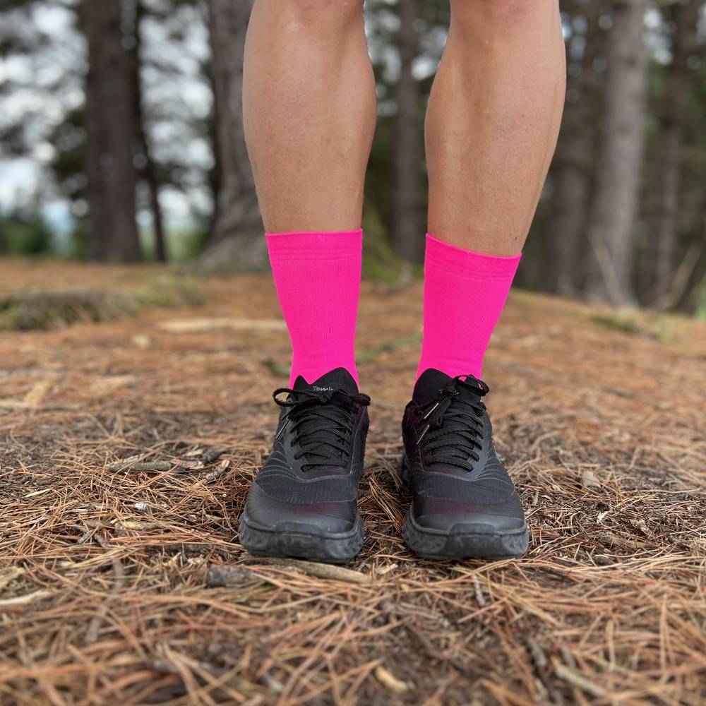 CALCETINES FIND YOUR EVEREST LONG CUT - Total Pink - Image 3