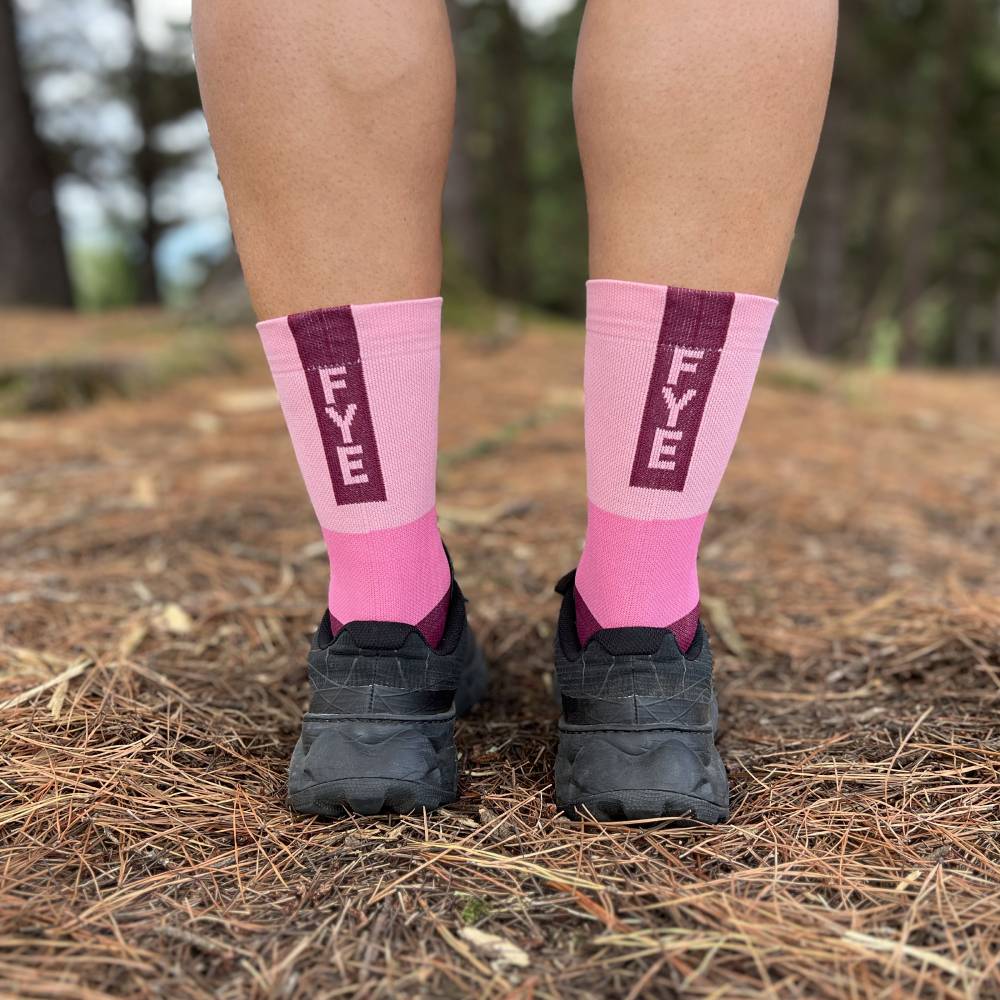 CALCETINES FIND YOUR EVEREST LONG CUT - Wild Berry - Image 2