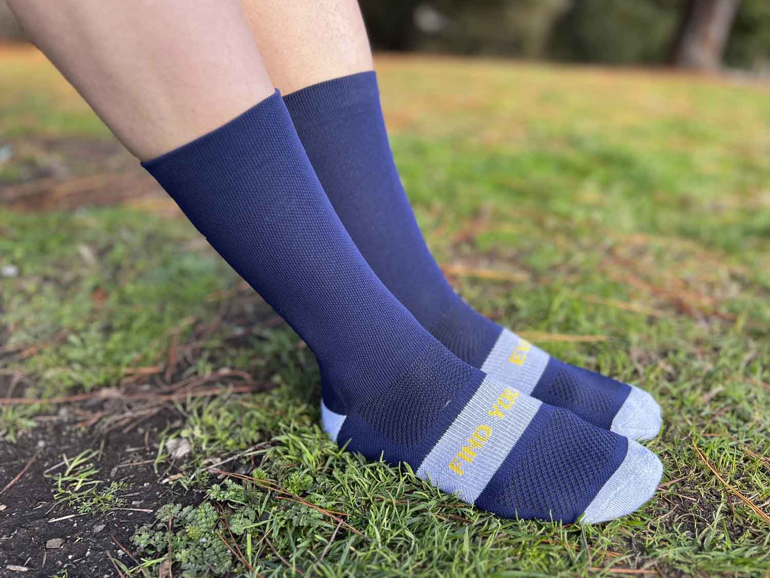 CALCETINES FIND YOUR EVEREST LONG CUT - Midnight Blue - Image 10