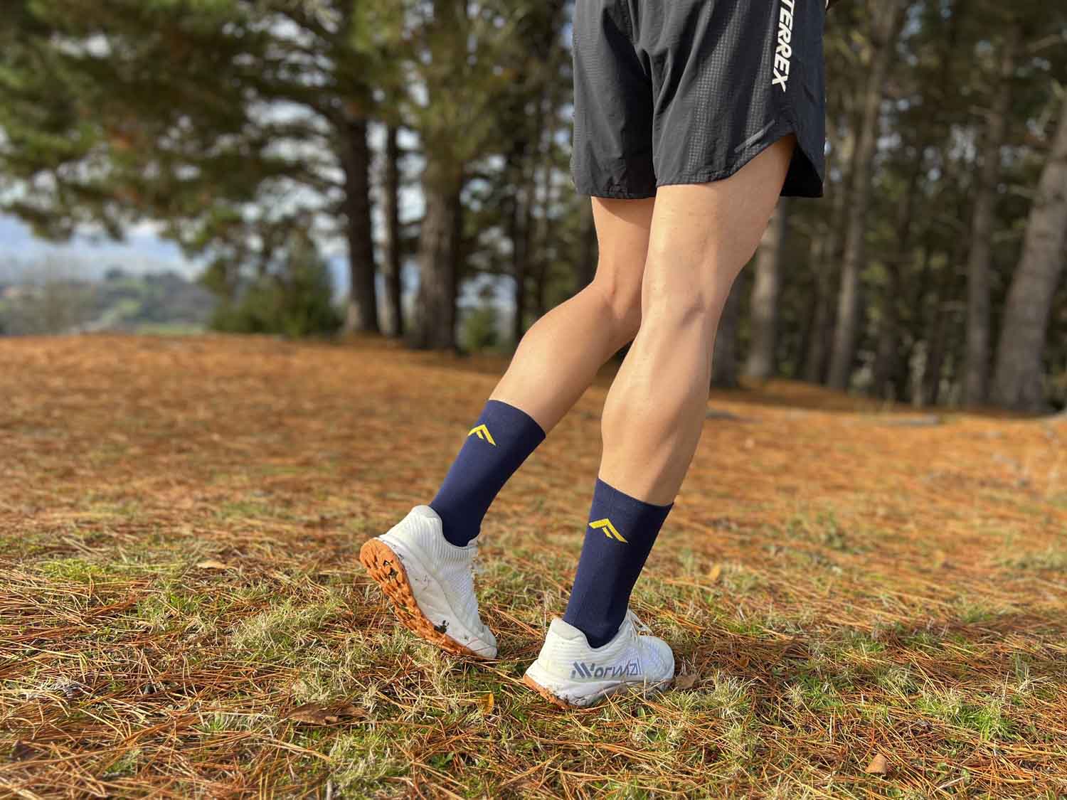 CALCETINES FIND YOUR EVEREST LONG CUT - Midnight Blue - Image 3