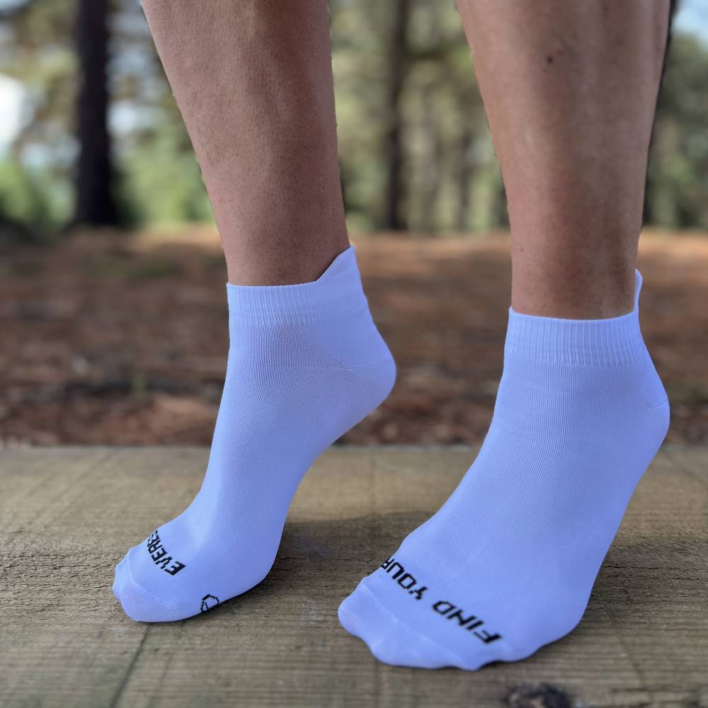 CALCETINES FIND YOUR EVEREST TINY TOTAL - White - Image 4