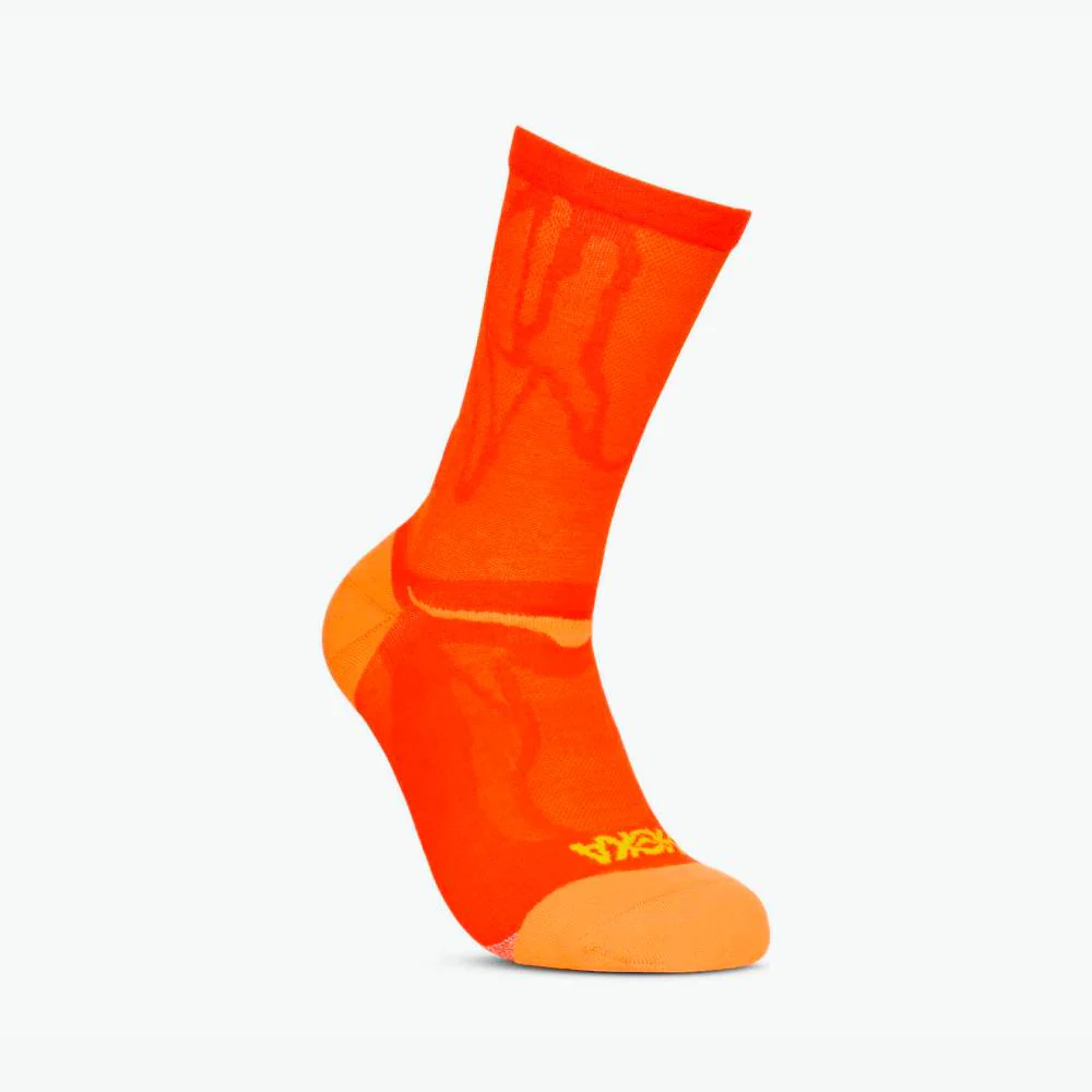 CALCETINES HOKA CLIFTON - Lava - Image 2