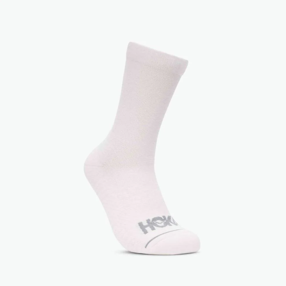 CALCETINES HOKA CREW (PACK 3 CALCETINES) - White - Image 2
