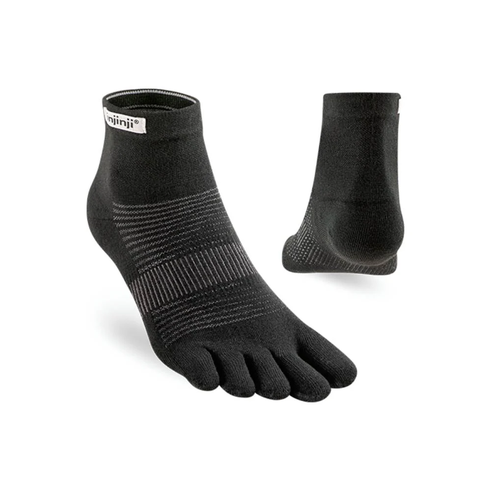 CALCETINES INJINJI RUN LIGHTWEIGHT MINI-CREW - Black - Image 3